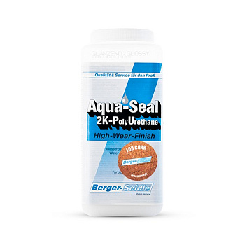 Лак для пробковых покрытий «Berger Aqua-Seal 2KPU FOR CORK» (1,65 литров)